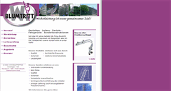 Desktop Screenshot of blumtritt.de